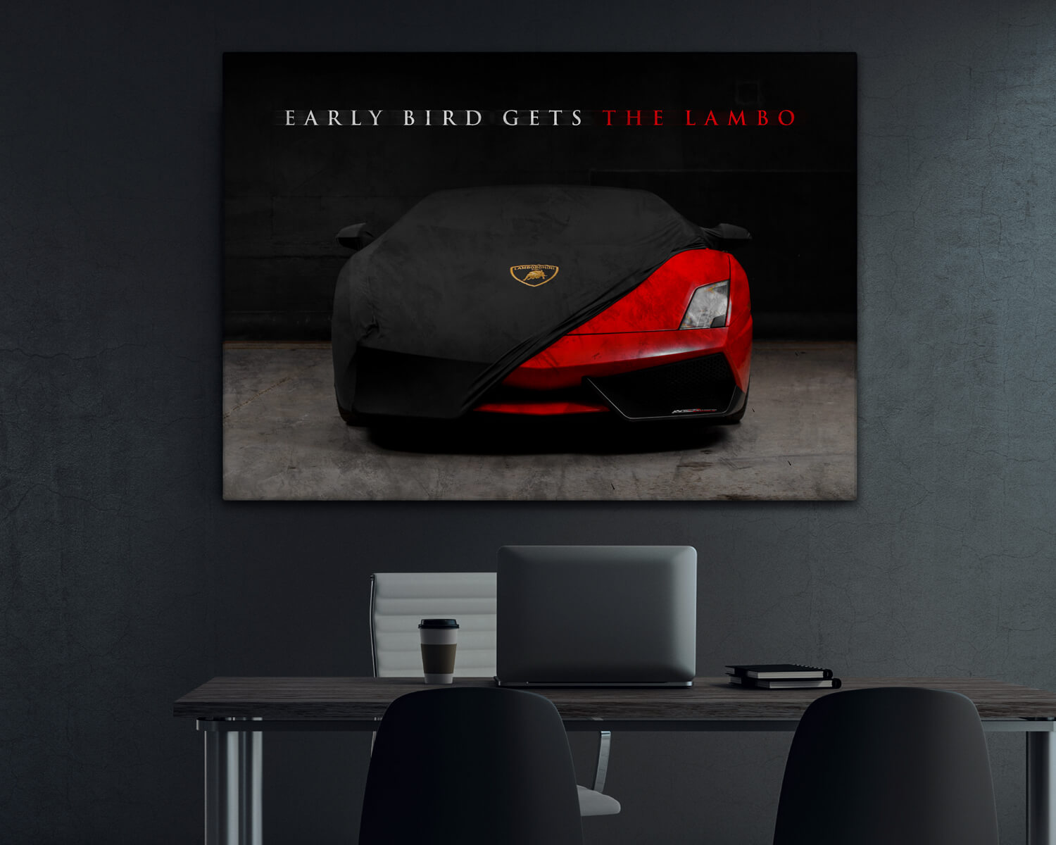 Tablou motivational Lamborghini