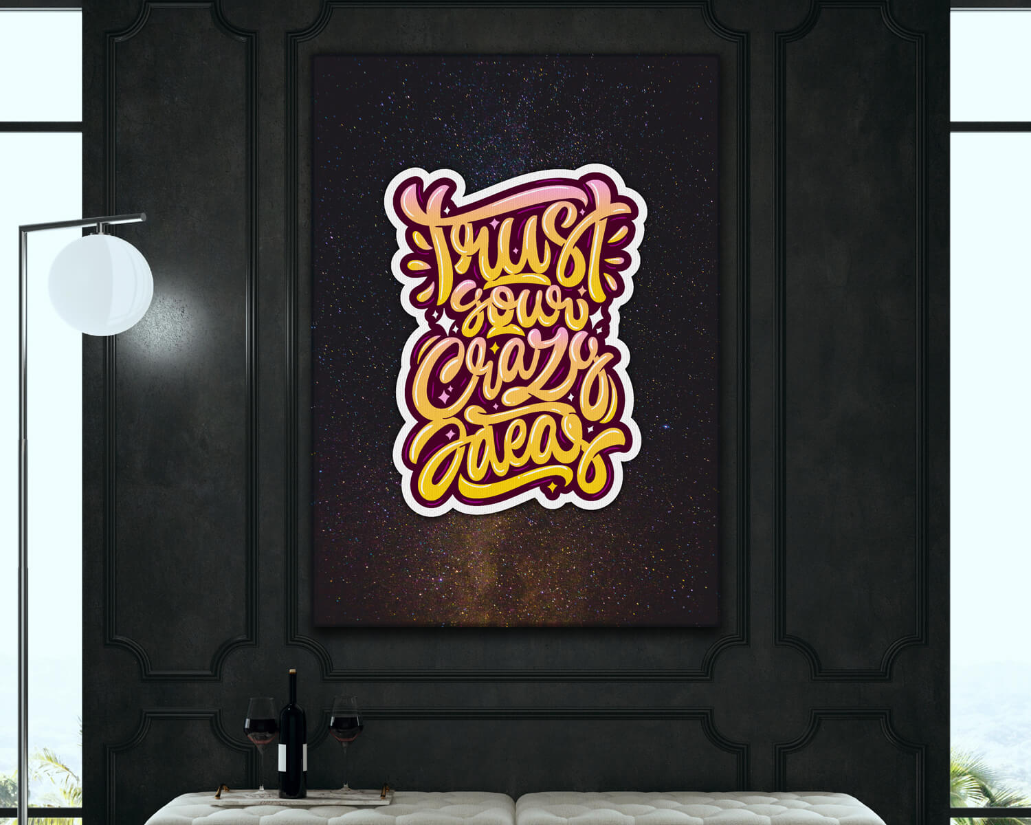 Tablou Trust your crazy ideas