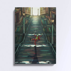 Tablou canvas Dancing Joker