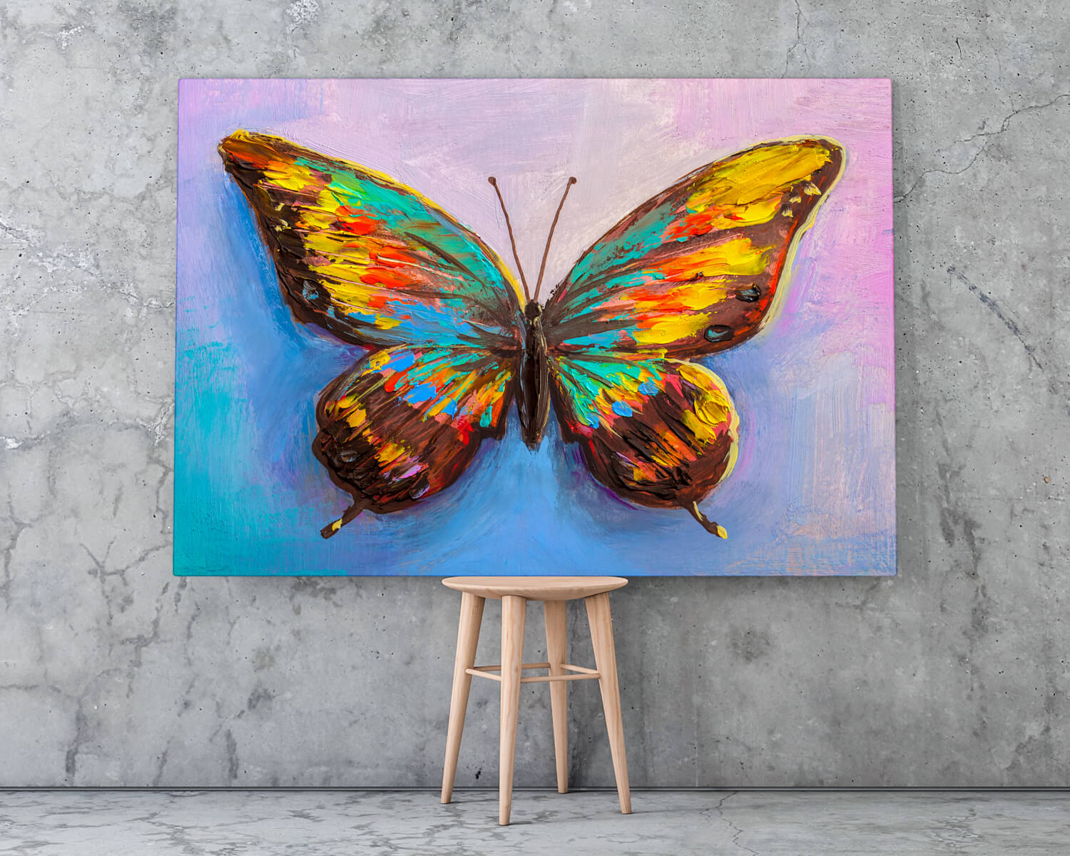 Tablou canvas fluturi