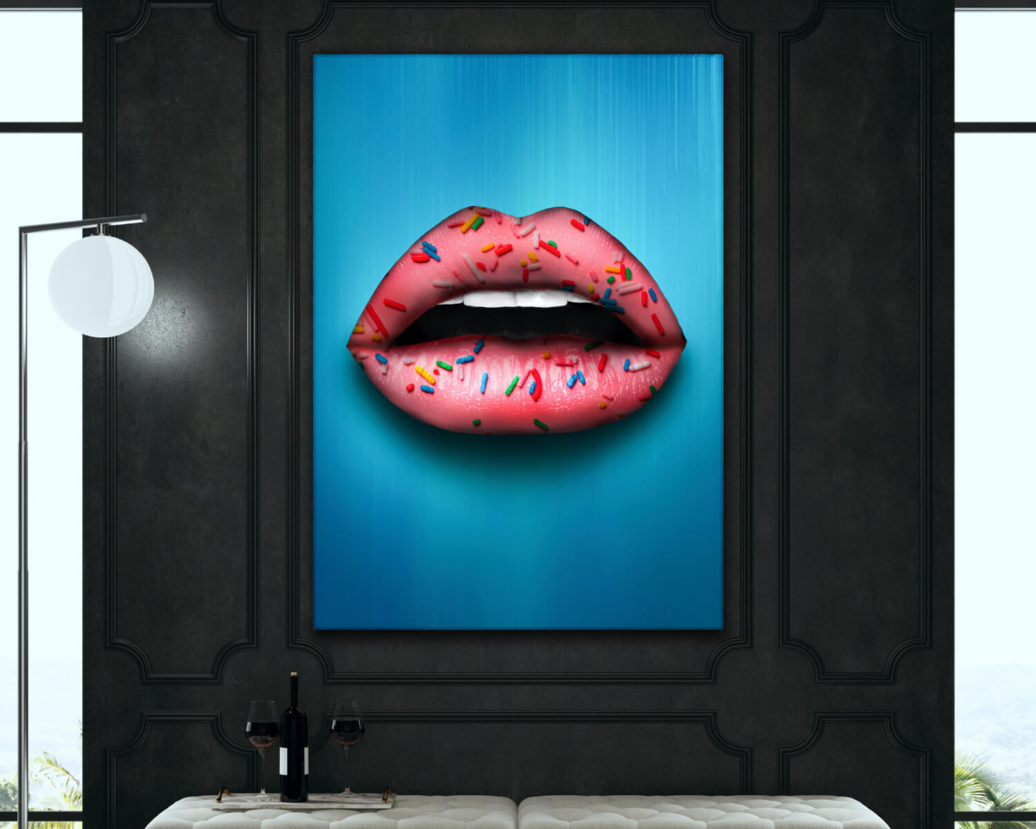 Tablou canvas buze
