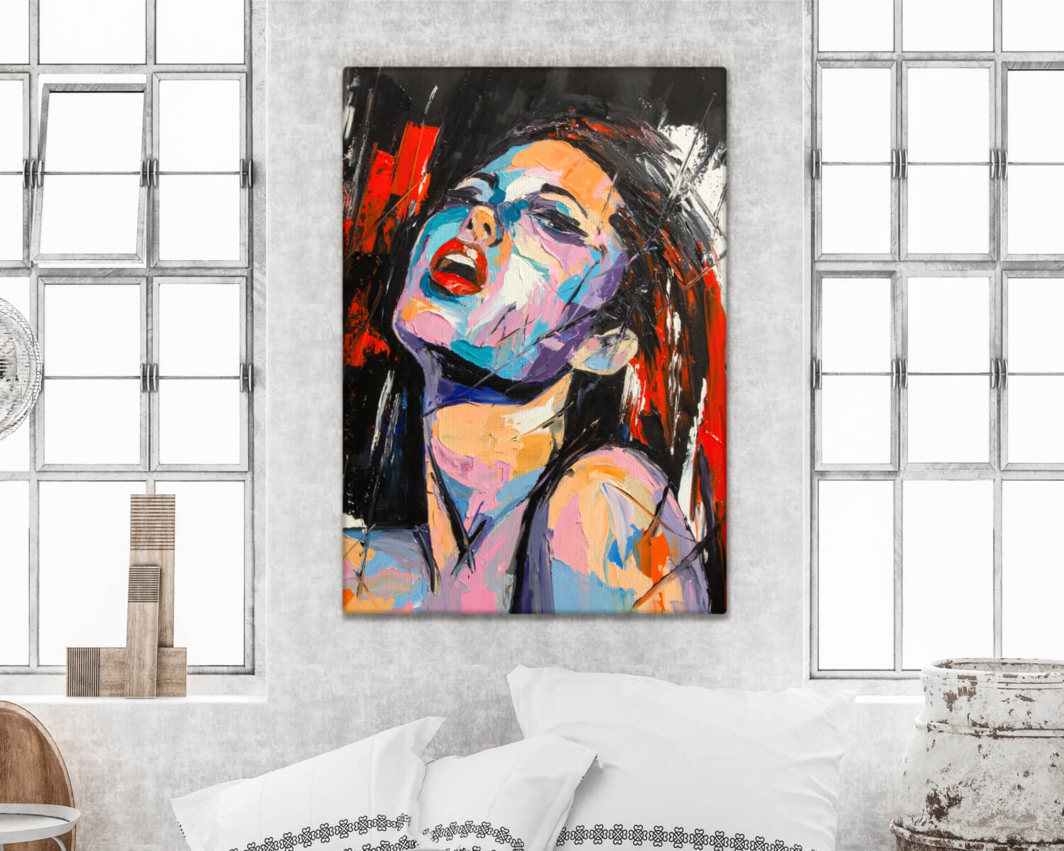 Tablou canvas portret abstract